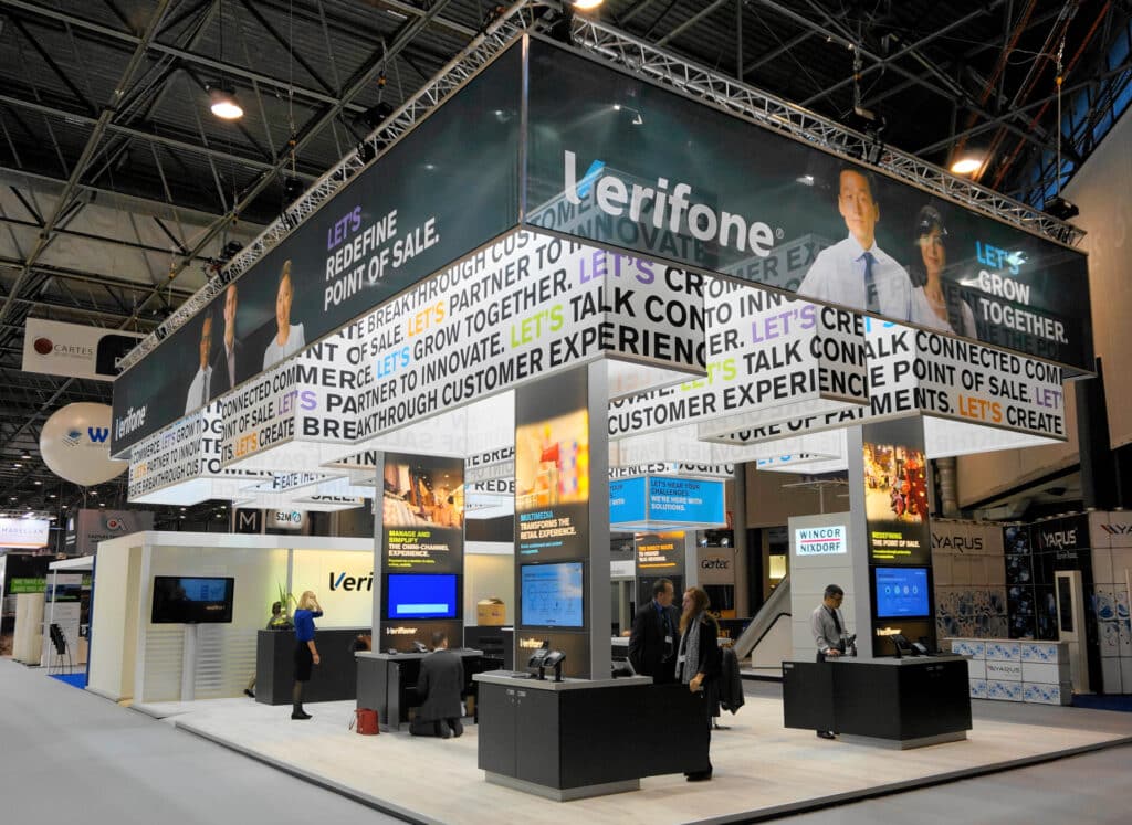 Verifone Messestand