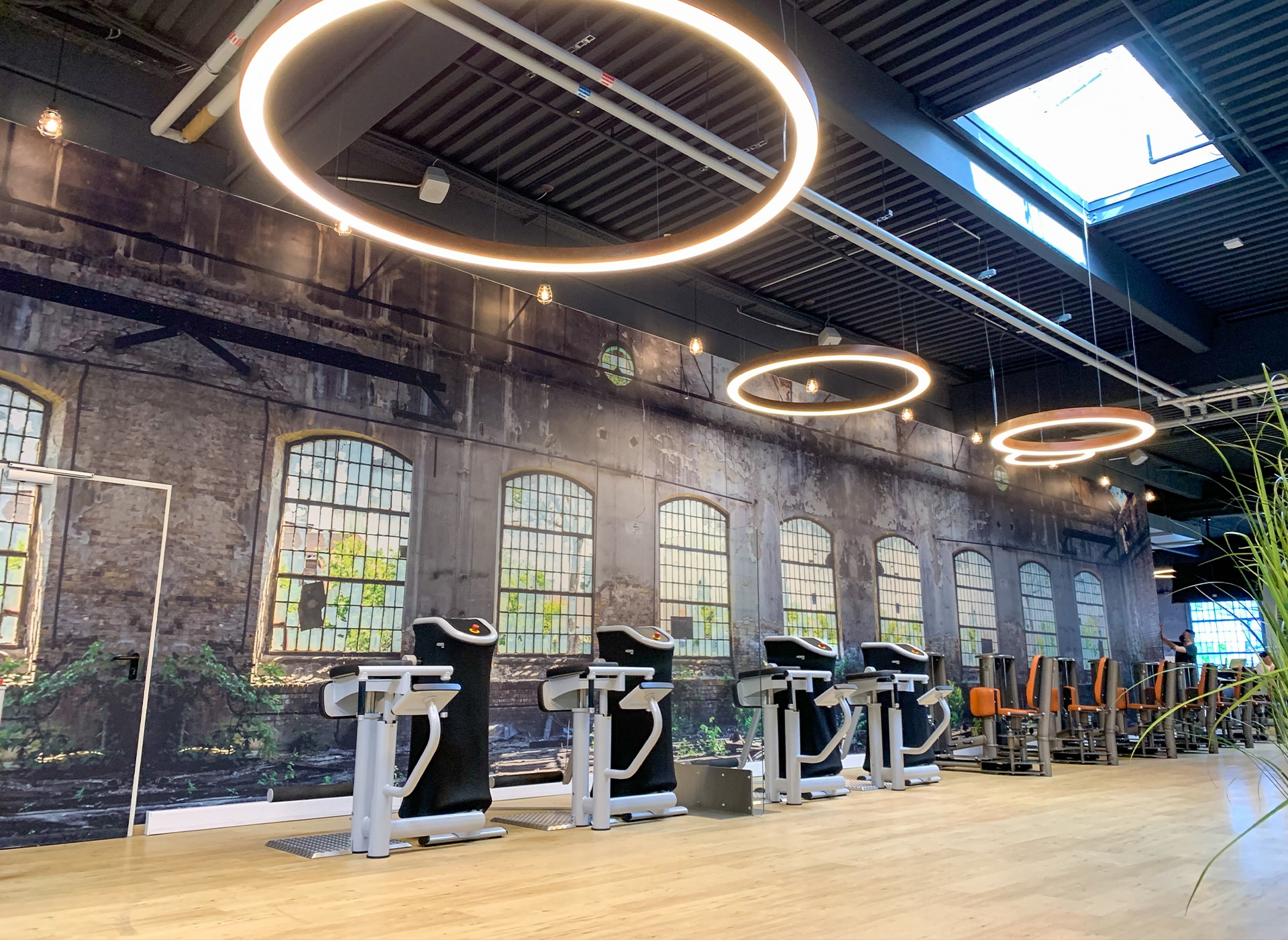 Fototapete Fitnessstudio