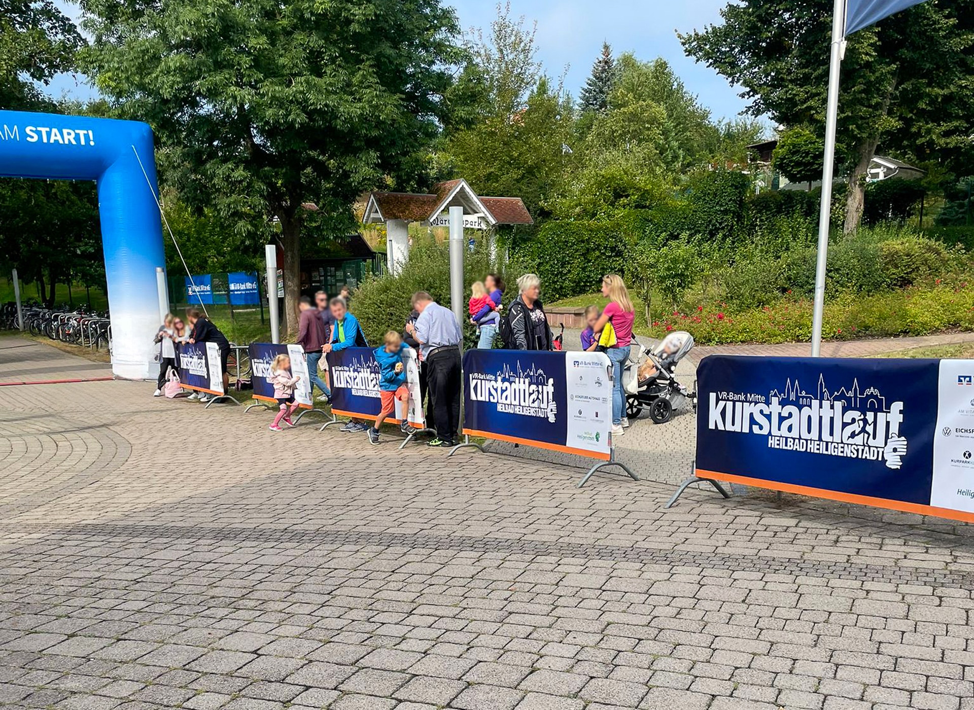 Absperrgitter Hussen