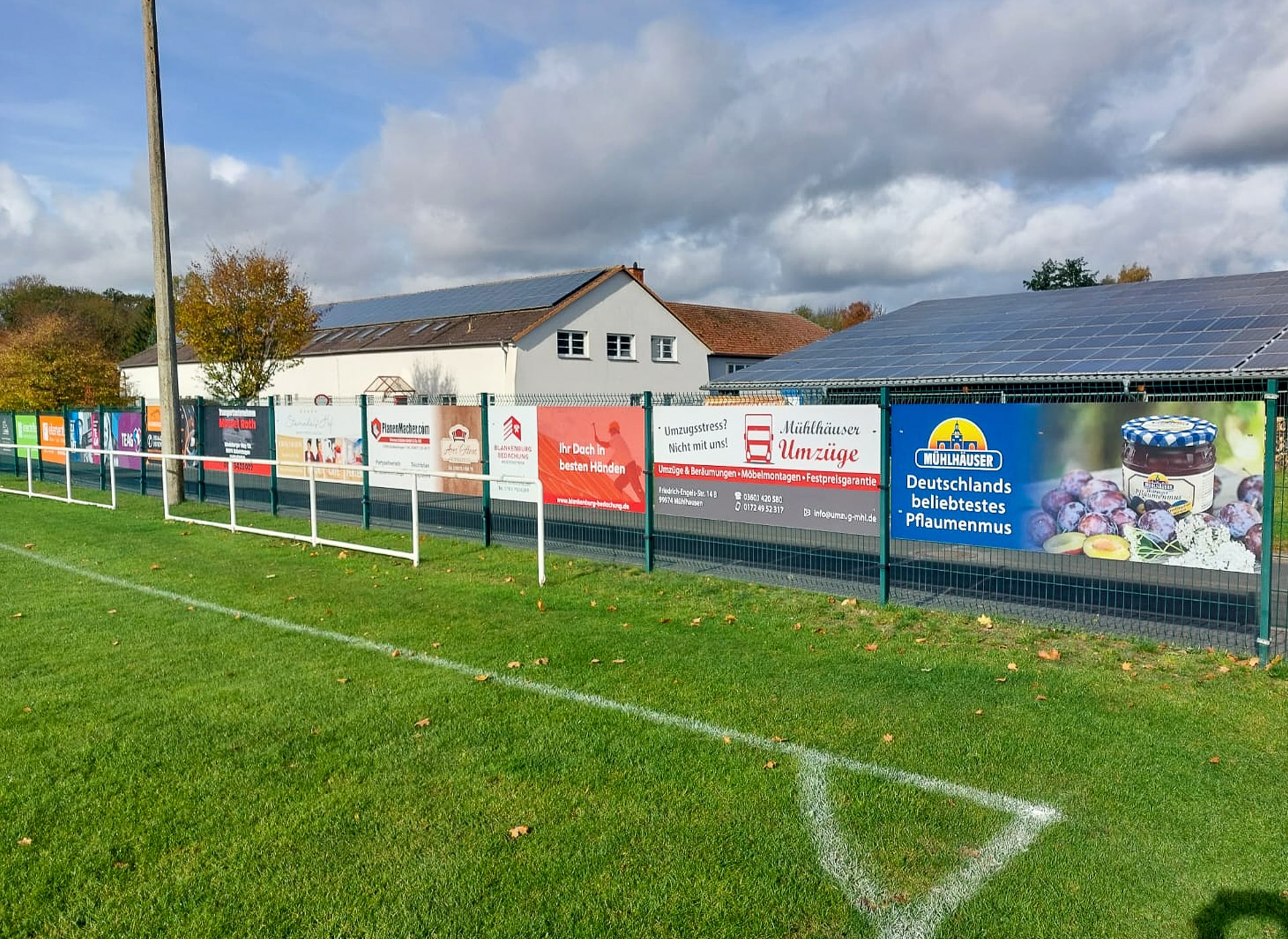 Ammern Bandenwerbung