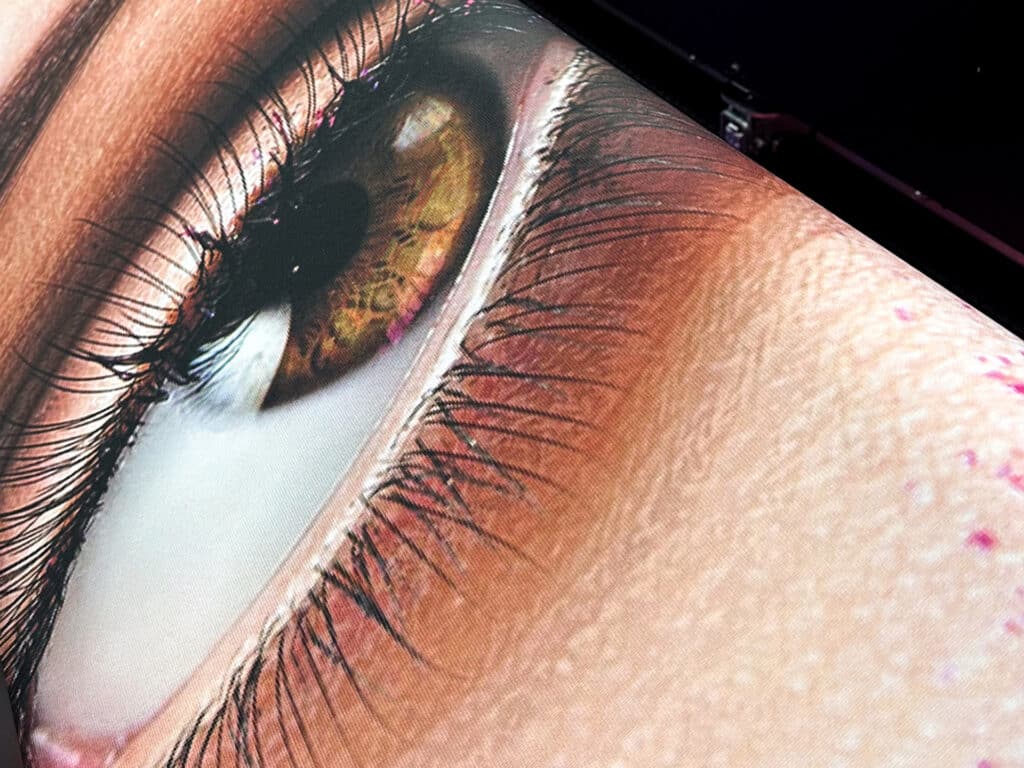 Durst P5 500 Druckmuster Detail