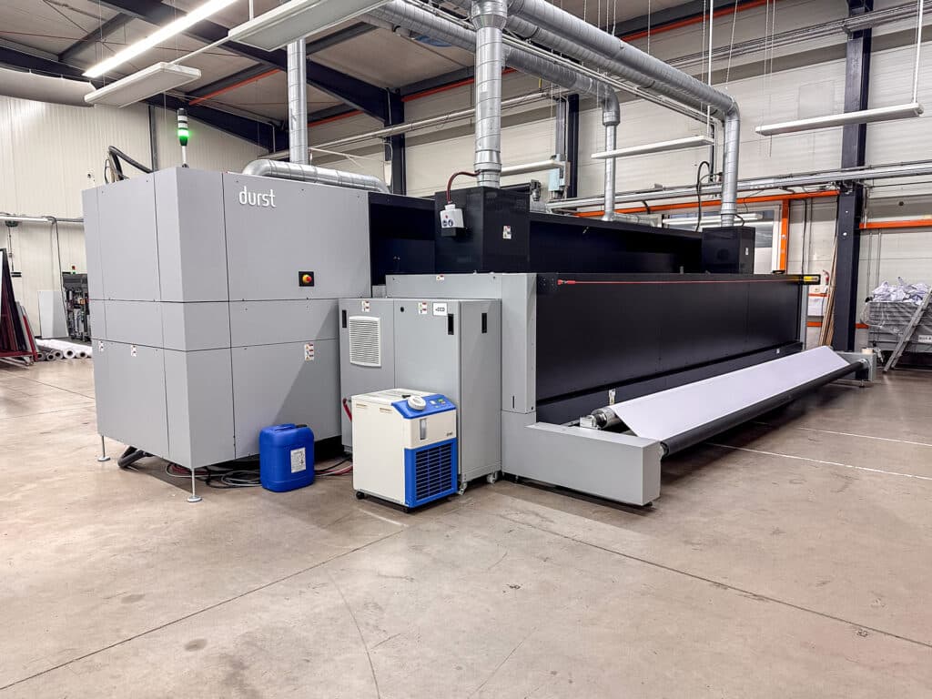 Durst P5 500 Fixierung